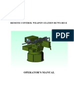 RCWS-RO-E Operator's Manual