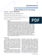 Gold Nanoparticle Based Platforms For Circulating Cancer Marker Detection