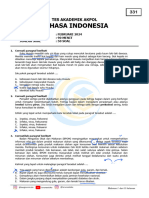 Bahasa Indonesia 331 Grup A