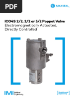 Maxseal Solenoid Valve | PDF | Valve | Mechanical Engineering
