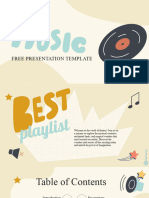Music PPT Template by EaTemp