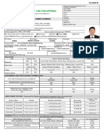 Application For Employment Form