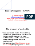 Leadership Against HIV