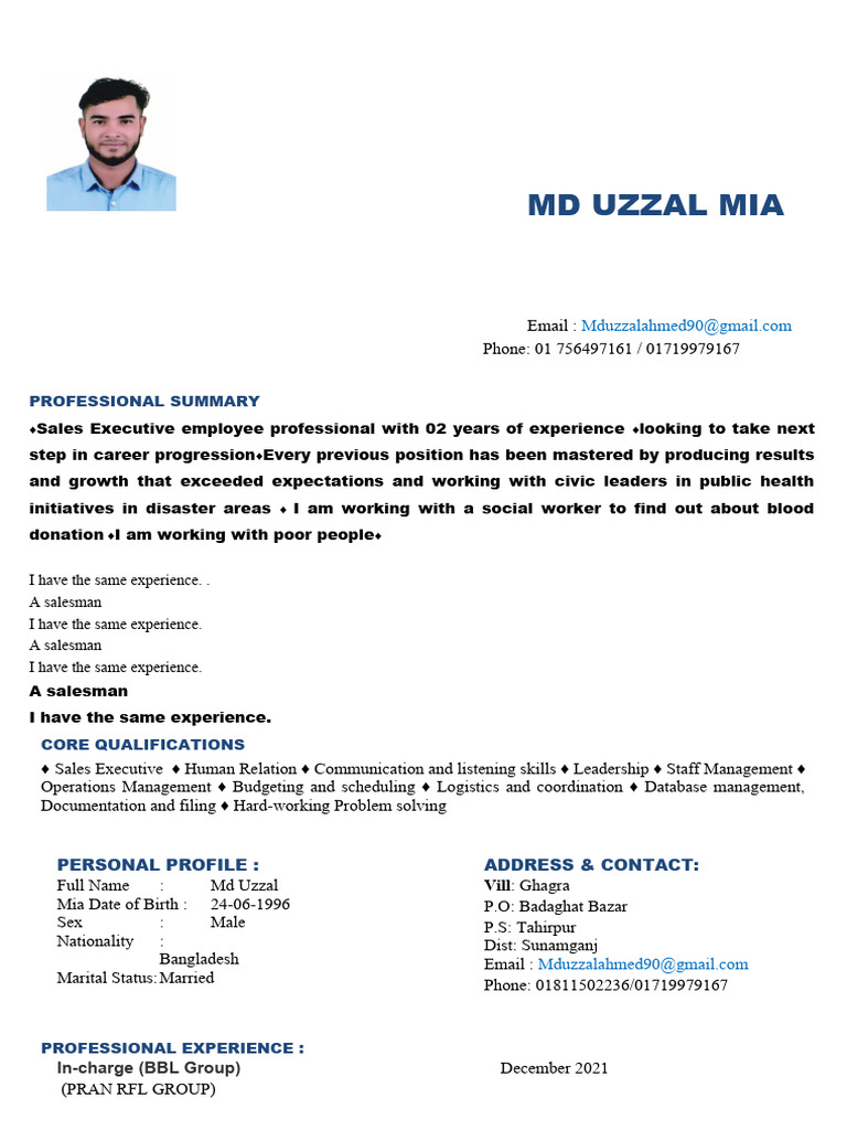 MD Uzzal Mia | PDF | Internet | Computing