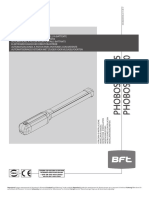 Manual de Instalare BFT PHOBOS BT A40
