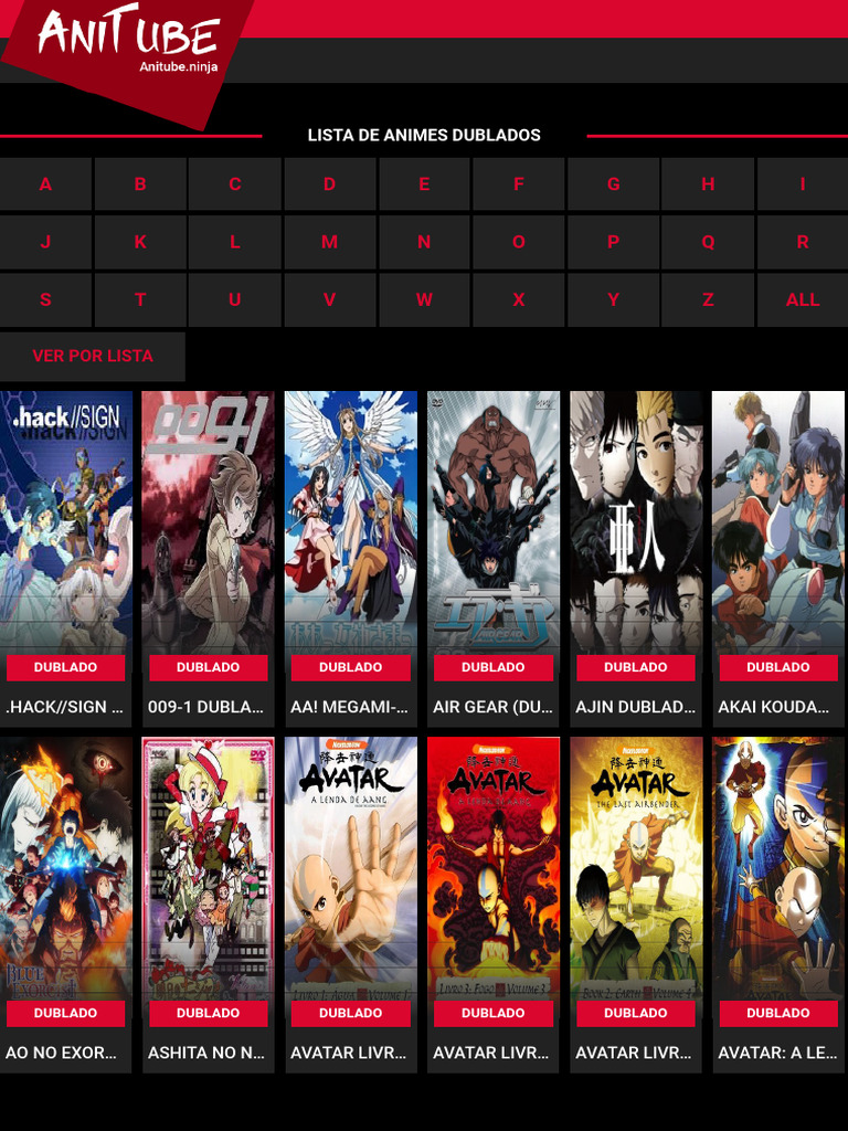 Animes Online Dublados 2024 AniTube PDF