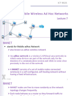 07 - Mobile Ad Hoc Wireless Networks