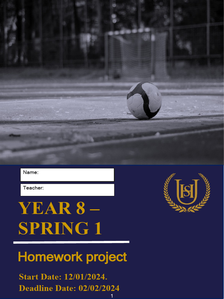 Year 8 PE Homework Project Guide | PDF | Physical Fitness | Physical ...