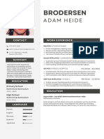 Brodersen, Adam Heide - CV