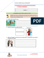 1 Evaluación Diagnóstica Primer Grado Primaria