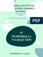 Pemeriksaan Fungsi Saraf Pasien Morbus Hansen - Zhafirah Alifah (712019096)