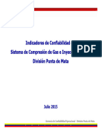 Indicadores de Confiabilidad Julio 2015