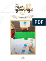 Freebie - Block Building Cards