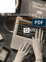 Depex - B2C E-COMMERCE Website Proposal