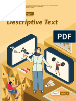 Modul Ajar Bahasa Inggris - Descriptive Text - Fase E