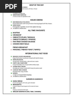 Jetstar Meal List 2025 | PDF | Meal | Foods
