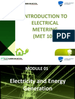 Module 1 - Electricity and Energy Generation