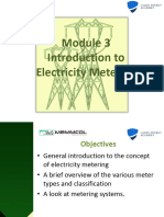 Module 3 - Electricity Metering