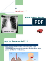 Penyuluhan Pneumonia