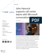 Microsoft Customer Story-John Hancock Supports Call Center Teams With Microsoft Conversational AI Tools