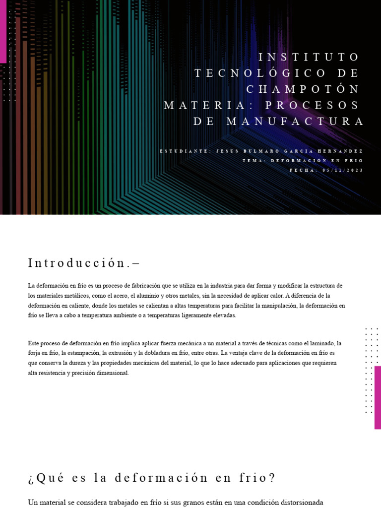 E 3 Garcia Hernandez Jesus Bulmaro | PDF | Tratamiento a base de calor