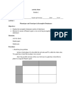 Activity Sheet Module 2