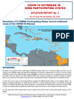 FINAL - CDEMA Situation Report #3 - COVID 19 Outbreak - 26 March 2020