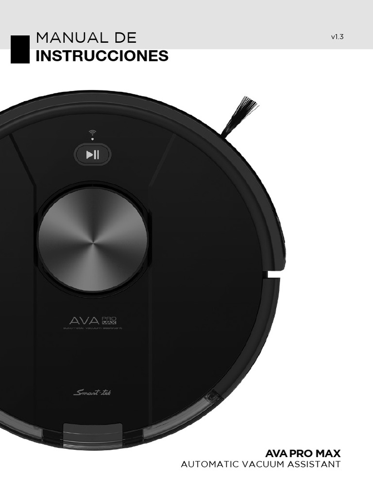 Manual de Usuario AVA Pro Max | PDF | Aspiradora | Control remoto
