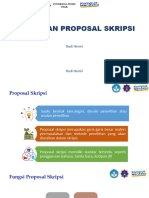 Penulisan Proposal Skripsi