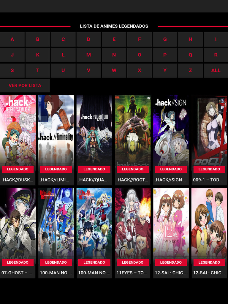 Animes Online Legendados 2024 AniTube PDF