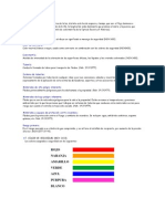 Colores de seguridad y significados en sistemas de tuberías