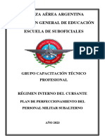 Regimen Interno Del Cursante - Edicion 2023 GCTP