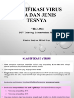 k5. Virologi - Klasifikasi Virus Dna Dan Jenis Tesnya
