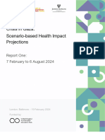 Gaza Projections Report
