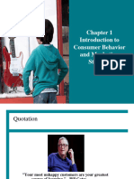 Chapter 1 Consumer Behavior and Marketing Strategy