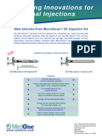 MedOne MicroDose SF Injection Kit