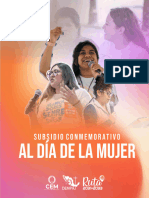 Subsidio Conmemorativo Al Día de La Mujer 2024