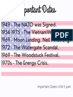 Copia de Important Dates USA 5