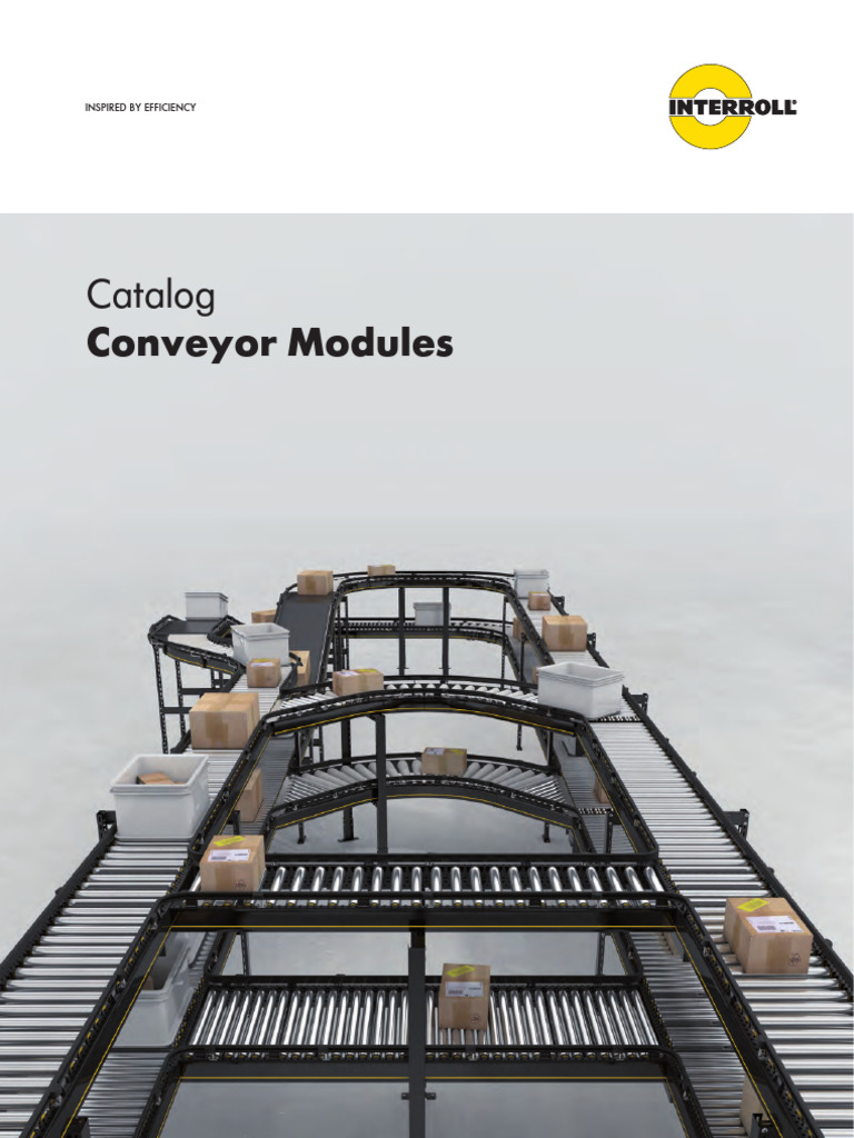 Interroll Conveyor Solutions Overview | PDF | Logistics | Belt (Mechanical)