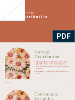 Normal Distribution Notes