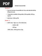 1.DOSAGE CALCULATION Word