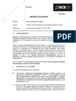 OPINION N°014-2015-DTN; ALCANCES DE LAS DEFICIENCIAS DEL EXPEDIENTE TECNICO DE OBRA