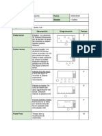 Deporte Fecha Nivel / Grupo Edades Contenido Objetivo Descripción Diagramación Tiempo Parte Inicial