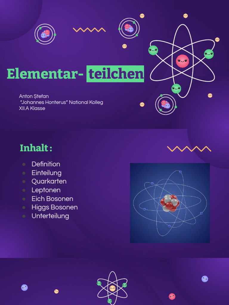 Elementarteilchen | PDF