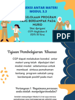 Koneksi Antar Materi Modul 3.3pengelolaan Program Yang