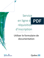Version Statique Utiliser Le Formulaire de Document VFF