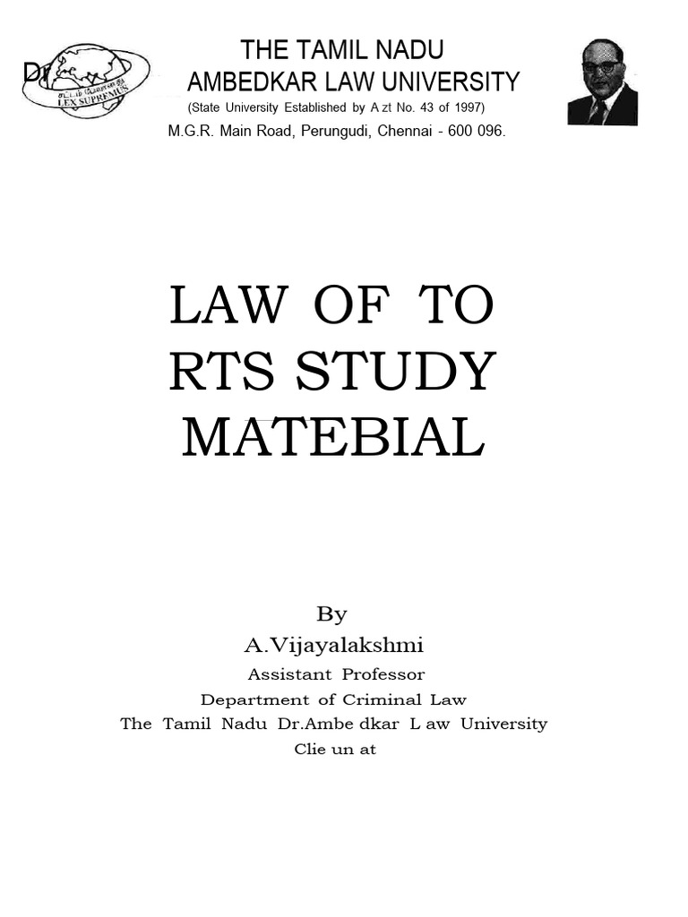 Overview of Law of Torts in India | PDF | Tort | Damages
