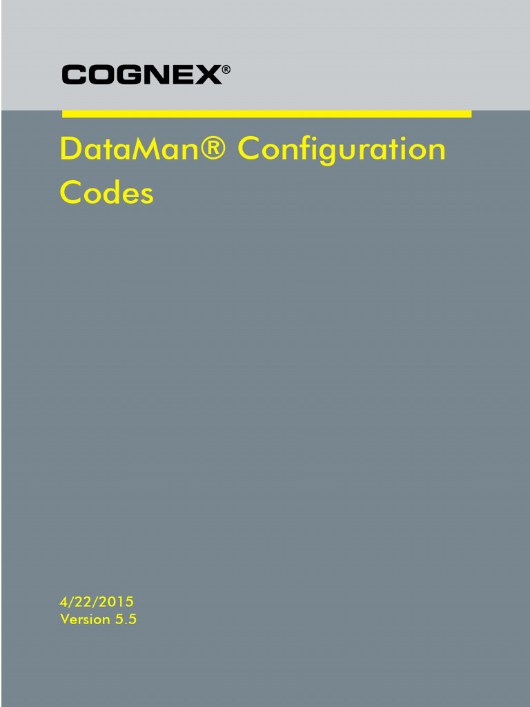 Reader Configuration Codes | PDF | License | Intellectual Works