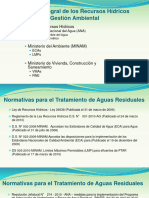 Diapositivas de Normativas Aplicables AGUAS RESIDUALES