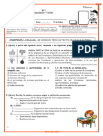 Examen: Razonamiento Verbal